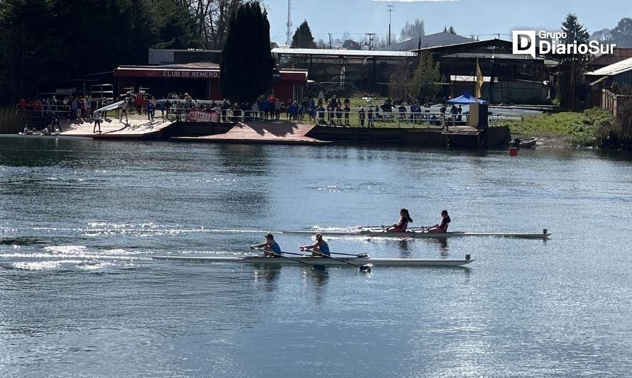 El remo es un deporte que ha entregado grandes logros a Valdivia. Crédito: Imagen referencial.