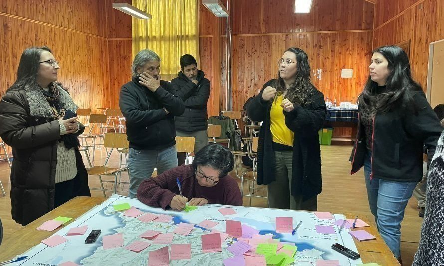 Talleres realizados en la región. Crédito: Seremi del Medio Ambiente Los Ríos.