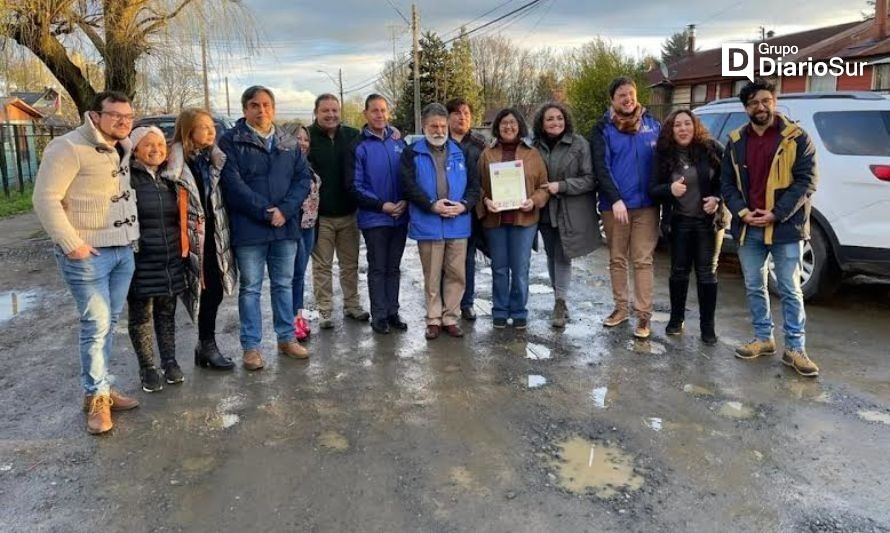 La Unión: familias de Aldea Campesina celebran el sueño de la pavimentación