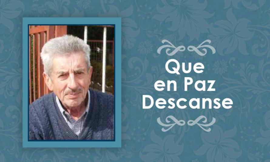 Falleció Carlos Nelson Carrasco Molina  (Q.E.P.D)