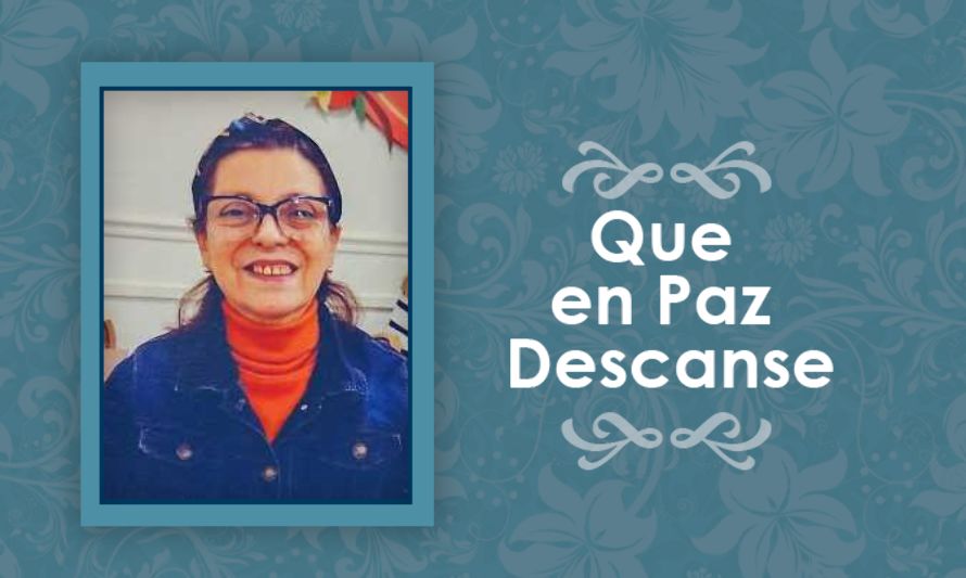 Falleció Leticia Malvina Guzman Mancilla  (Q.E.P.D)