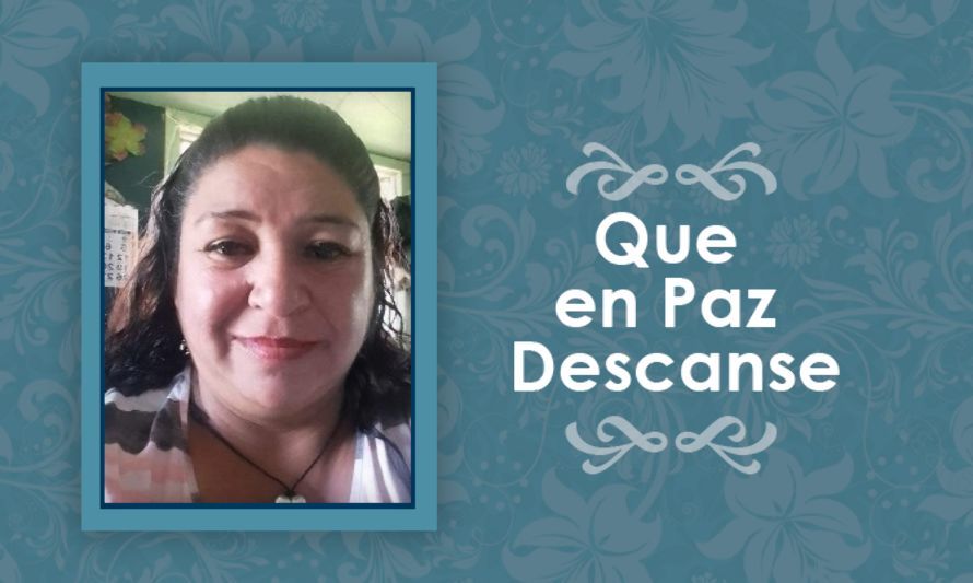 Falleció Pilar del Carmen Álvarez Álvarez  (Q.E.P.D)