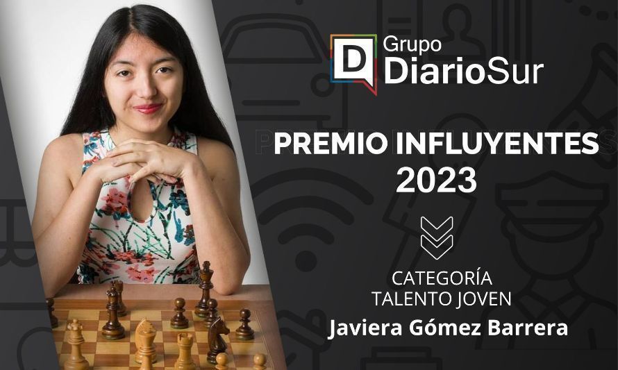 Premio Influyentes 2023: Grupo DiarioSur destacó a ajedrecista valdiviana