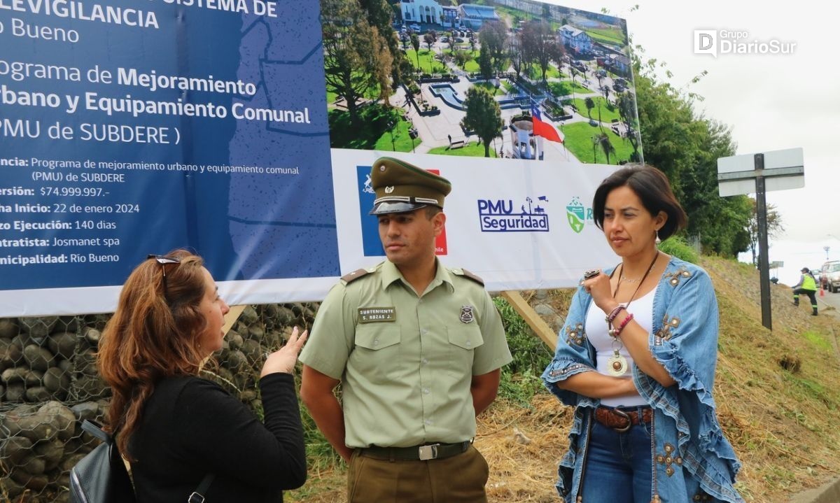 Río Bueno implementa sistema de seguridad con cámaras y lectores de patentes