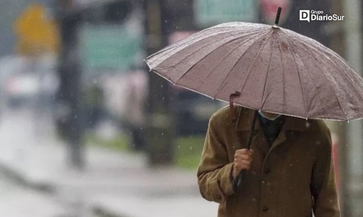 Sistema frontal se manifiesta con vientos y precipitaciones a la Región de Los Ríos