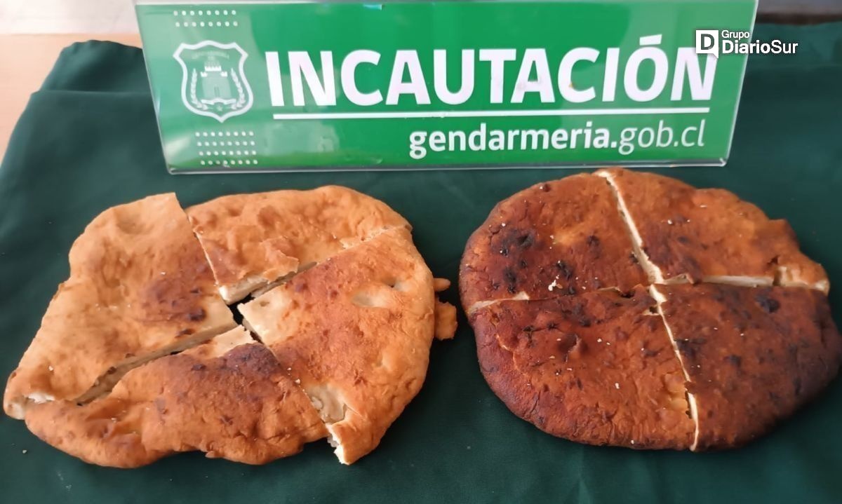 Gendarmes evitan ingreso de sopaipillas con ketamina en cárcel de Puerto Montt