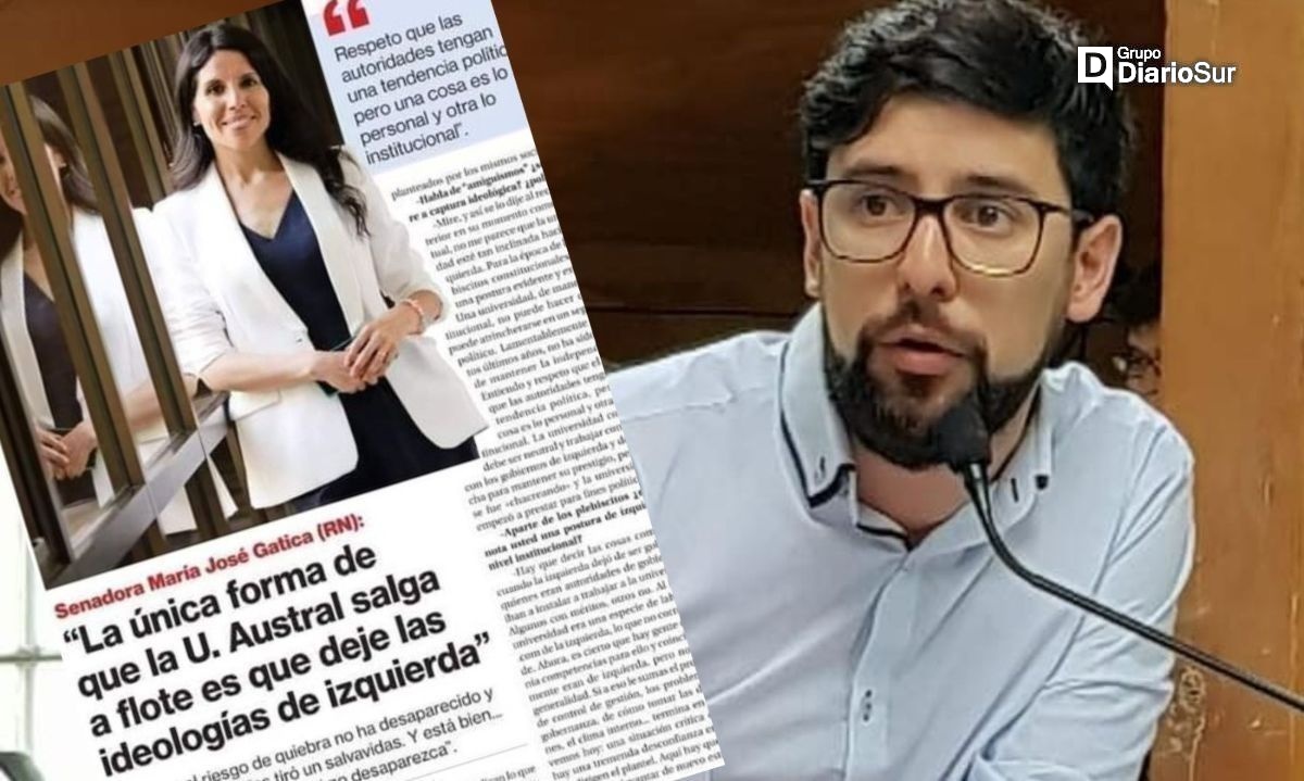 Core indignado con dichos de la senadora Gatica: "Es un insulto a la Universidad Austral"