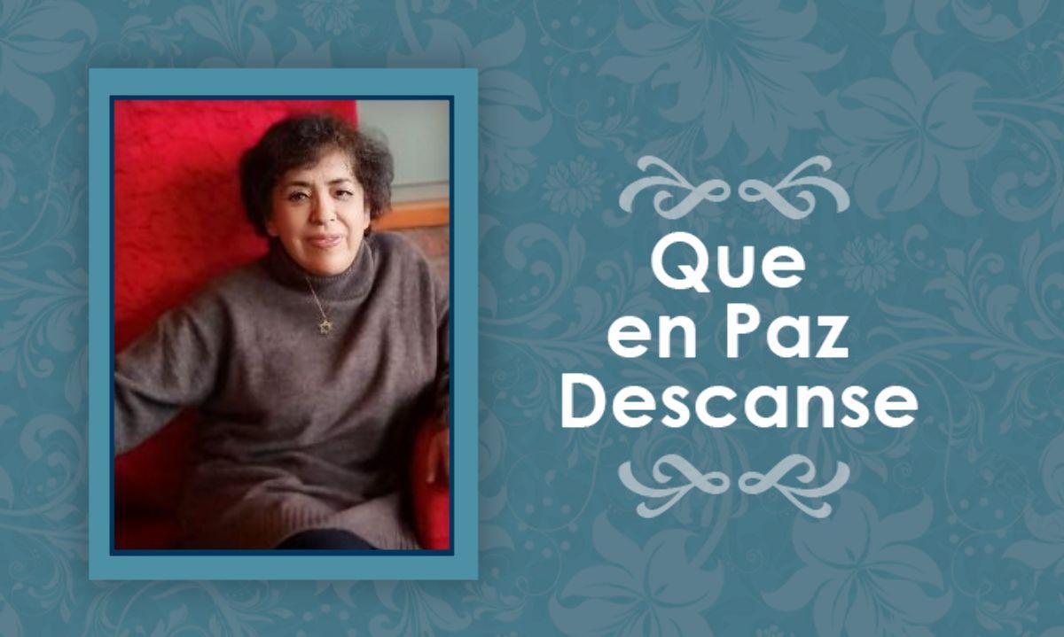 Falleció Blanca Elena Burgos Legal  (Q.E.P.D)