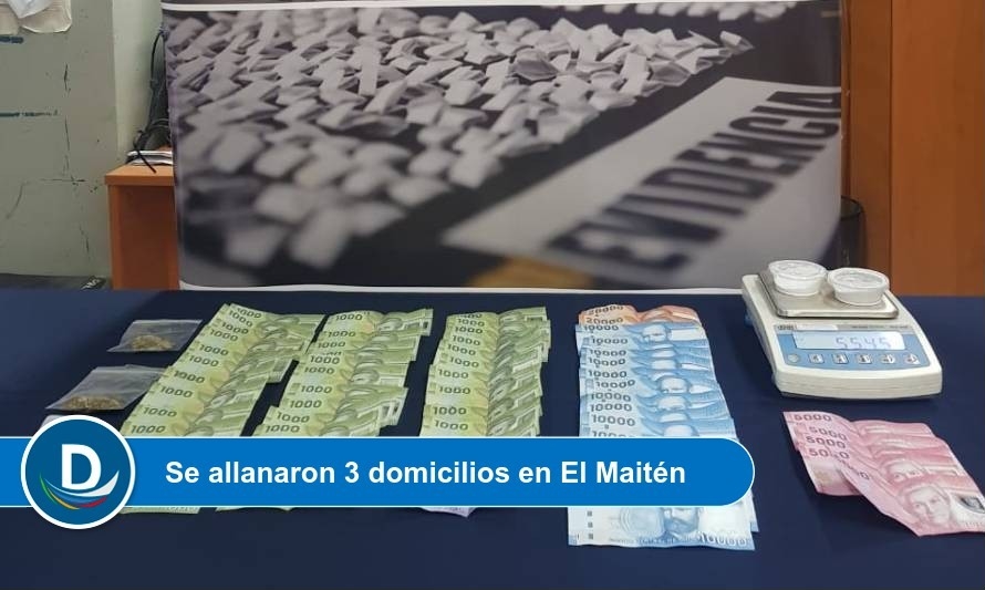 PDI detuvo a hombre por microtráfico de droga en La Unión
