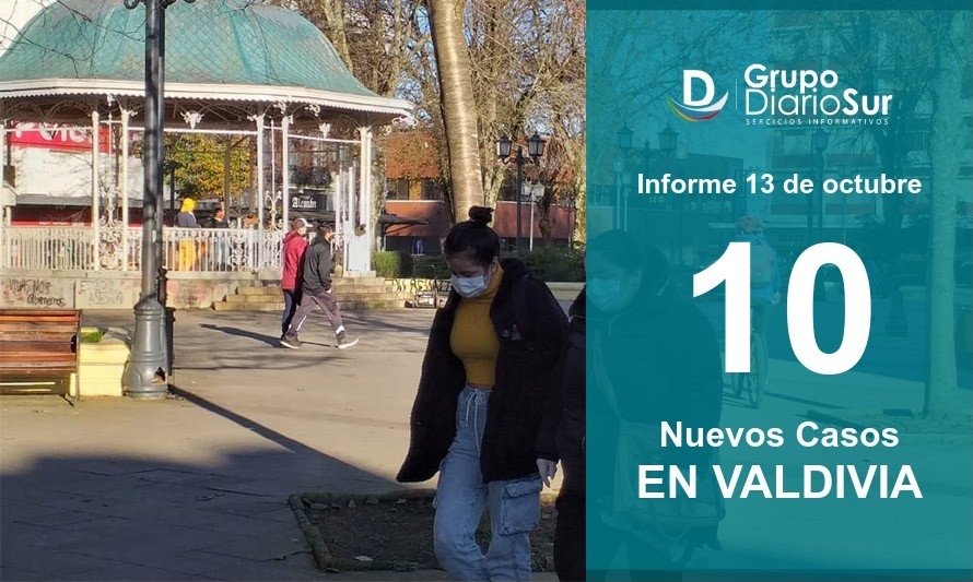 Valdivia experimenta este martes notoria baja en contagios 