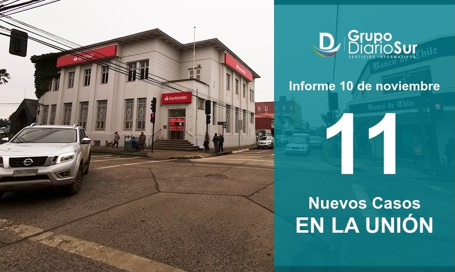 Martes 10 de noviembre: Sigue elevado número contagios en La Unión