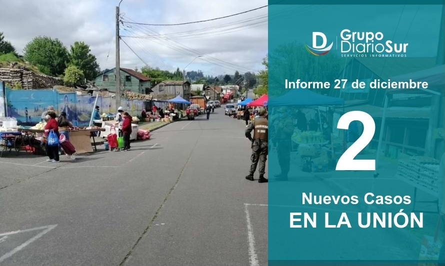 La Unión suma este domingo 2 contagios y llega a 47 casos activos