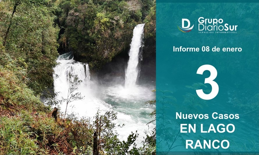 Una menor de 8 años es uno de los 3 contagios de Lago Ranco