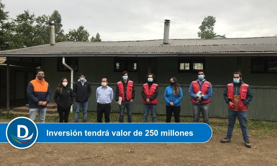 Invertirán en mejoramiento energético para Escuela Rural de Isla Huapi