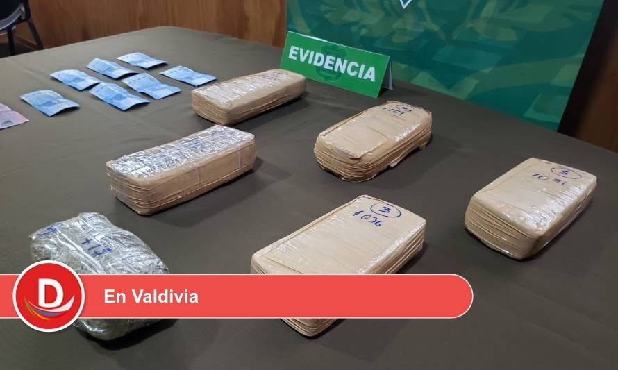 Decomisaron casi 6 kilos de marihuana de pasajero proveniente de Santiago