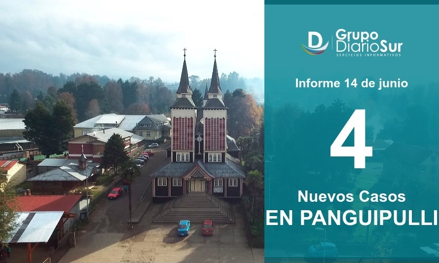 Mayor de 86 años es uno de los 4 contagios reportados en Panguipulli