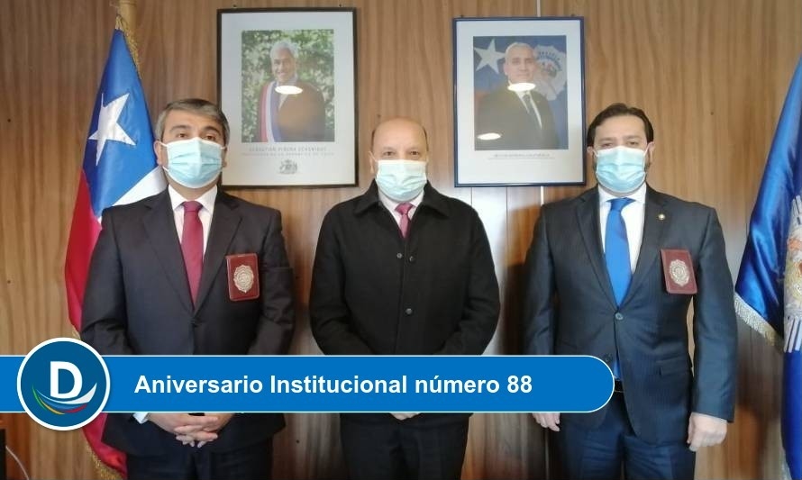 PDI: Prefectura Provincial La Unión recibió saludos protocolares por su Aniversario