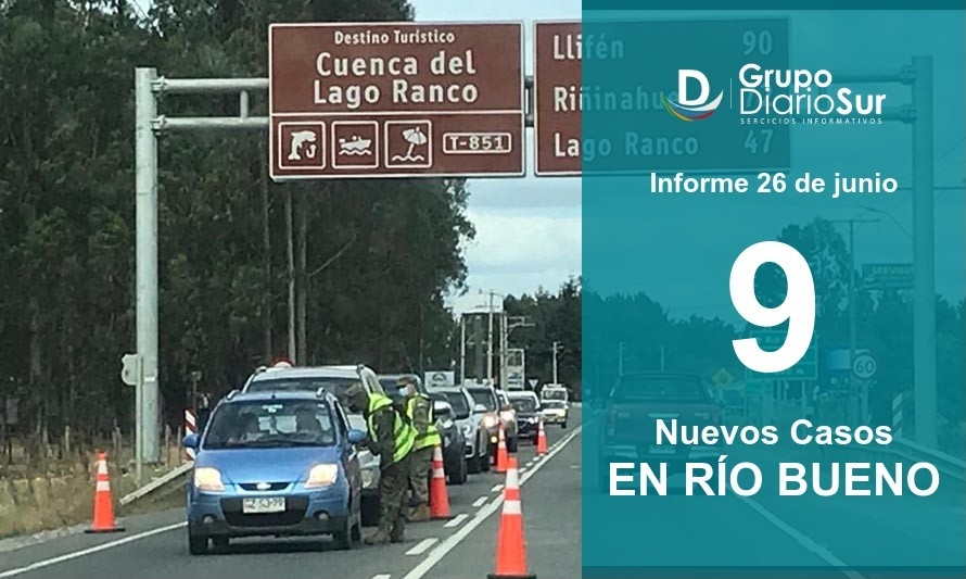 Río Bueno sigue reduciendo sus casos activos: 41 contagios