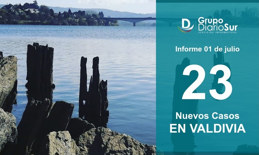 Valdivia logra su cifra de contagios más baja de todo el 2021