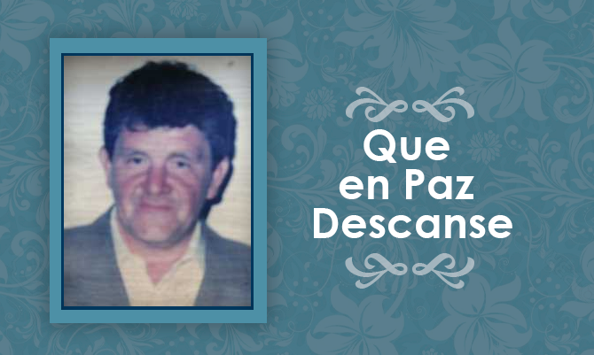 [Defunción] Falleció Arcenio Arcadio Álvarez Álvarez Q.E.P.D