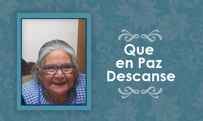 Falleció Inés Eufemia Huily Chacón (Q.E.P.D) 