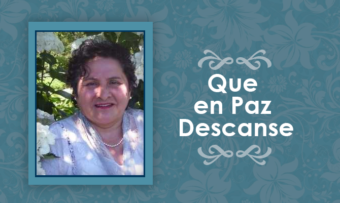 Falleció María Rosa Vallejos Hernandez  (Q.E.P.D)