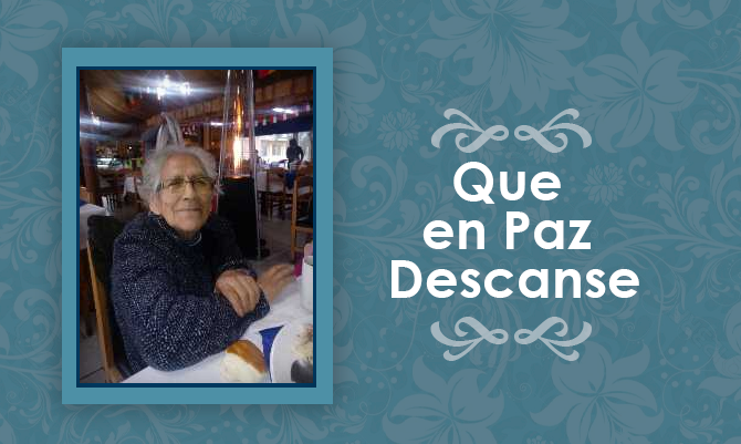 Falleció Graciela Huinca Carrasco  (Q.E.P.D)