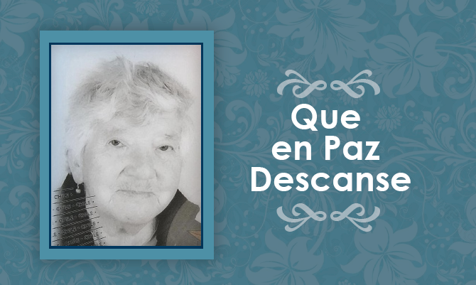 Falleció María Cristina Parra Rocha  (Q.E.P.D)