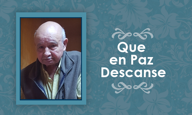 Falleció José Eulogio Veroiza Díaz  (Q.E.P.D)