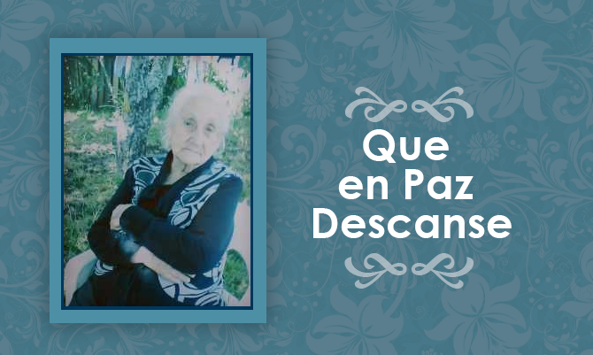 Falleció Edamia Henriquez Henriquez  (Q.E.P.D)