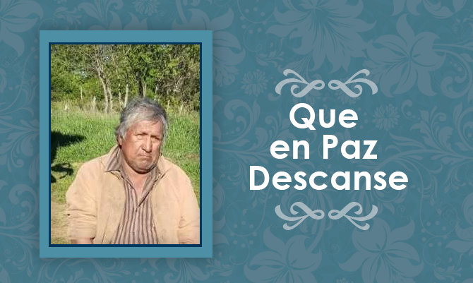 Falleció Oscar Leonardo Unión Pozas  (Q.E.P.D)