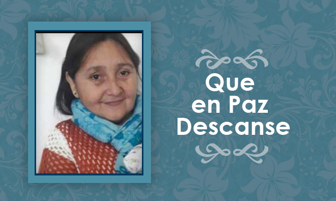 Falleció Bernardita de Lourdes Vergara Andrade  (Q.E.P.D.)