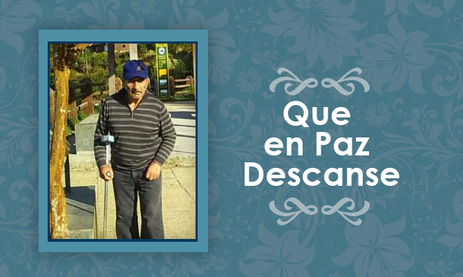 Falleció José Erasmo Ojeda Jerez  (Q.E.P.D)