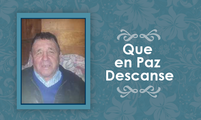 Falleció Juan Anselmo Rosas Estrada  (Q.E.P.D)