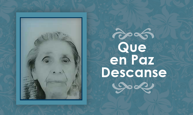 Falleció Nelda Elva Vera Duhalde  (Q.E.P.D)