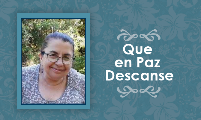 Falleció María Irene Ríos Cardenas  (Q.E.P.D)