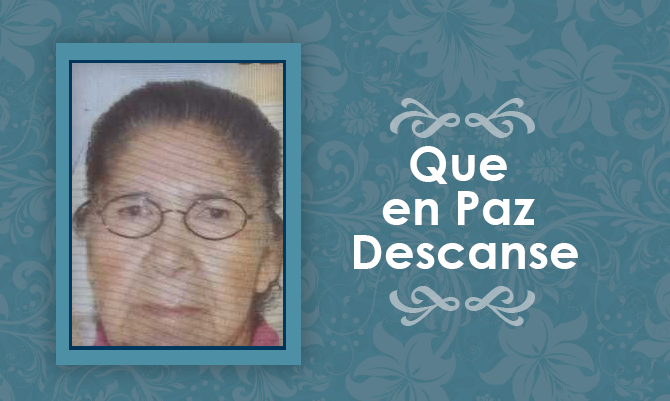 Falleció Ana Millapán Nauco  (Q.E.P.D)