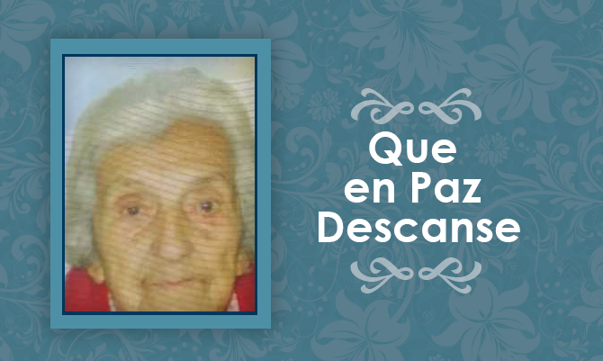 Falleció Maria Orsolinda Araneda Leal  (Q.E.P.D)
