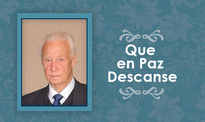 Falleció Osvaldo Arturo Heinrich Heinrich  (Q.E.P.D)