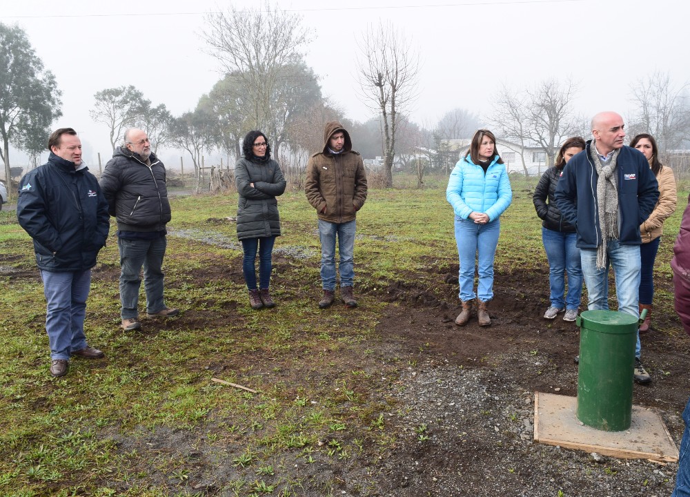 Familias del sector Champel ya cuentan con agua para riego de sus cultivos